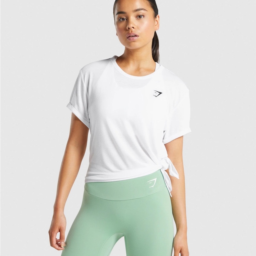 Gymshark White Gym T-Shirt